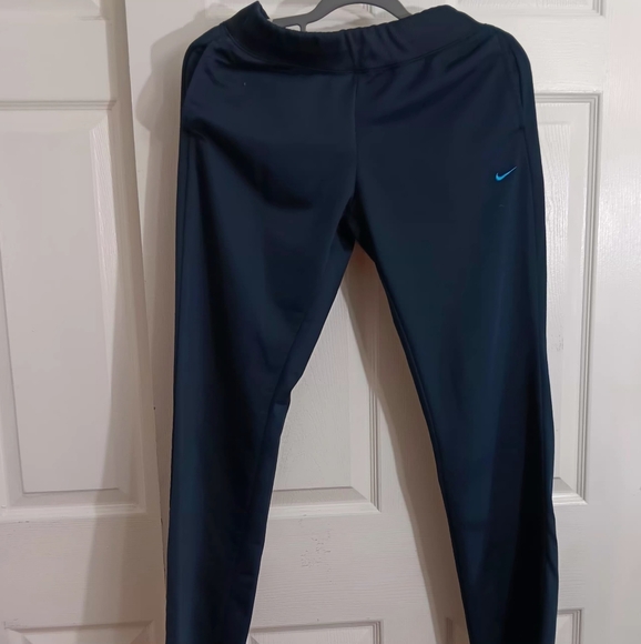 Nike Dri Fit Athletic Pants Womens XL Blue - Picture 1 of 8